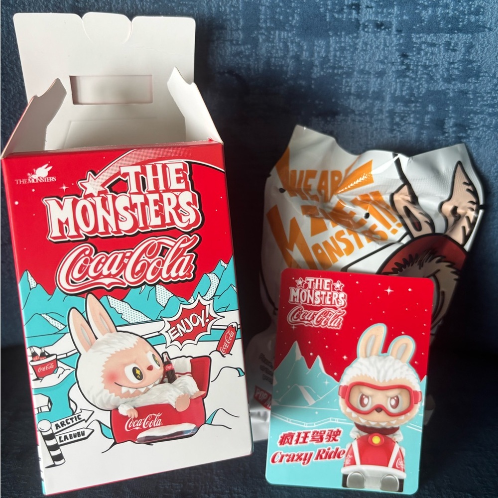 The Monsters Coca-Cola Series Figures “Crazy Ride”